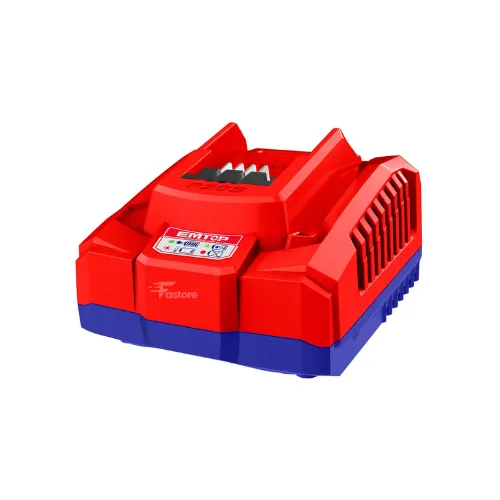 Chargeur batterie Li-ion 4A EMTOP P20S EFCR20411, chargeur rapide et performant pour batteries 20V P20S, disponible sur Fastore Madagascar
