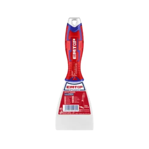 Couteau à mastic EMTOP 60mm (Aluminium) EPTLA06002, outil de finition léger et précis pour masticage et réparation, disponible sur Fastore Madagascar