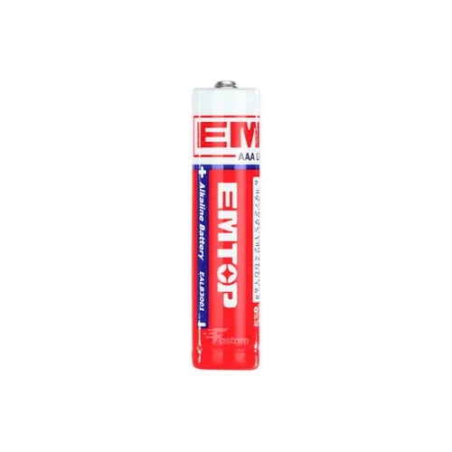 Pile Alcaline EMTOP LR6 EALB2001, pile AA longue durée pour appareils électroniques, télécommandes, jouets, disponible sur Fastore Madagascar