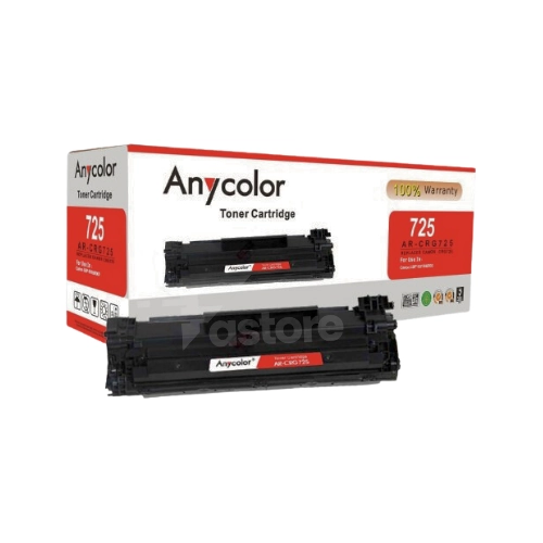 Cartouche de toner noir ANYCOLOR CAN EP725 compatible imprimantes Canon, qualité professionnelle pour impressions nettes – Fastore Madagascar
