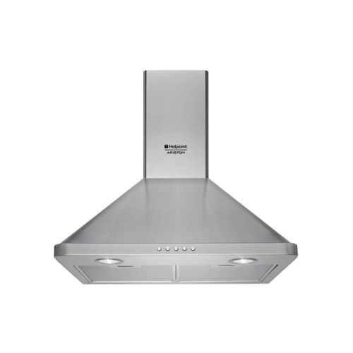 Hotte aspirante ARISTON CHIMNEY HOOD 3SPEED ALU 60CM AHPN 6.4 AM X, performance à trois vitesses pour une cuisine propre et sans fumée – Fastore Madagascar