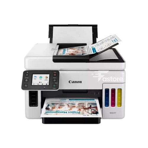 Canon MAXIFY GX7040 imprimante jet d'encre professionnelle 4 en 1 A4 avec impression, numérisation, copie et fax pour les entreprises.