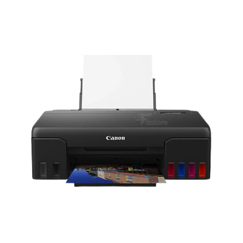Canon G540 imprimante jet d'encre couleur A4 avec 6 bouteilles d'encre pour des impressions économiques et de haute qualité.