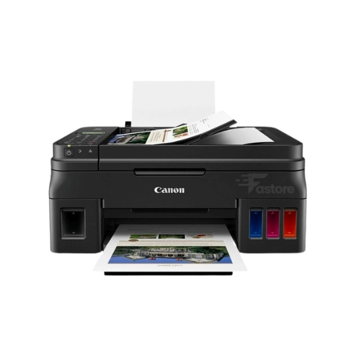 Canon G4411W multifonction jet d'encre couleur USB, Wifi et AirPrint, impression, numérisation et copie avec réservoirs d'encre haute capacité.