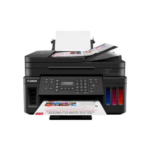 Canon G7040W multifonction jet d'encre couleur USB, Wifi, RJ45, AirPrint, Fax, impression, numérisation, copie avec réservoirs d'encre haute capacité.