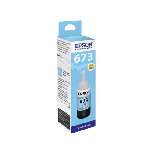 Cartouche d'encre Light Cyan Epson 673 pour imprimantes Epson, impression de qualité avec des couleurs précises et vives – Fastore Madagascar