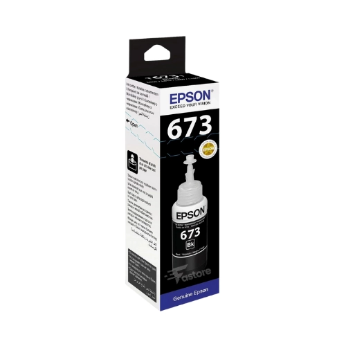Cartouche d'encre noire EPSON 673 pour imprimantes Epson, impression de haute qualité avec des résultats nets et durables – Fastore Madagascar