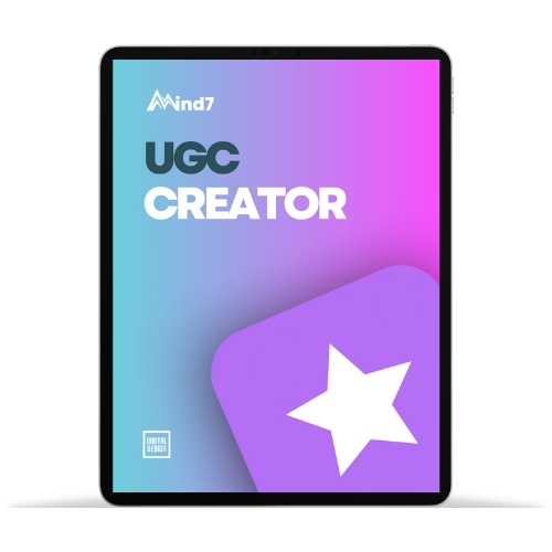 Ebook Créateur UGC – Guide pour devenir un créateur de contenu généré par les utilisateurs.