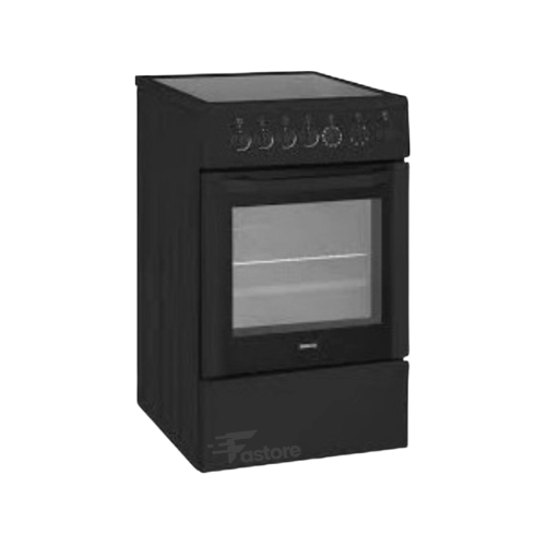 Cuisinière Trust 3 foyers à gaz + 1 foyer électrique en inox 60x60 cm, idéale pour une cuisine polyvalente, disponible sur Fastore Madagascar.