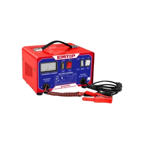 Chargeur de batterie EMTOP EFCR16011 12V/24V pour voiture et camion – Chargeur intelligent disponible sur Fastore Madagascar