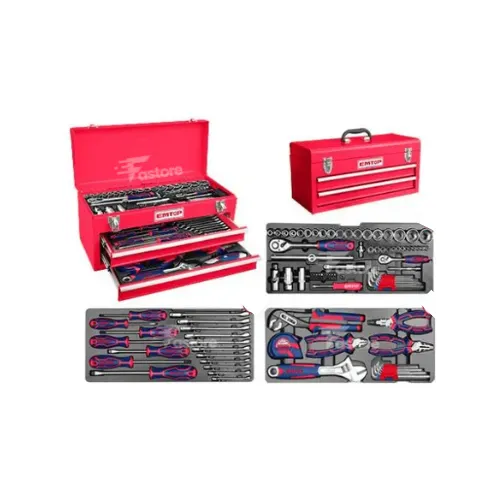 Coffret à outils EMTOP 105 pièces EHTS01051, mallette d’outillage multifonction complète – Fastore Madagascar.