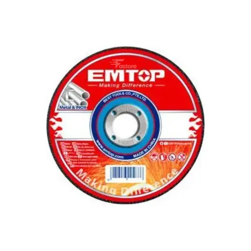 Disque tronçonnage métal EMTOP 230mm, pour des coupes précises et rapides sur métaux.