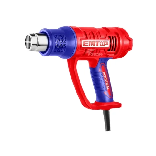 Pistolet thermique EMTOP EHGN20078, outil de chauffage professionnel