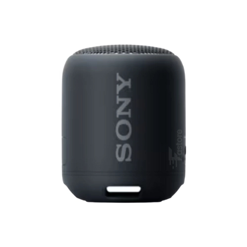 Enceinte portable Sony SRS-XB12BCE, compacte, résistante à l’eau et à la poussière, avec Extra Bass pour un son puissant. Idéale pour une écoute en extérieur. Disponible à Madagascar sur Fastore.