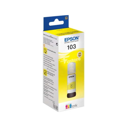 Encre Bouteille Epson 103 Jaune 70ml – Encre de qualité pour imprimantes Epson – Fastore Madagascar