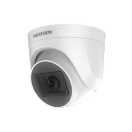 Caméra analogique HIKVISION DS-2CE76D0T-EXIPF 2MP Turret (2.8mm) – surveillance extérieure haute définition avec lentille grand angle pour sécurité à Madagascar