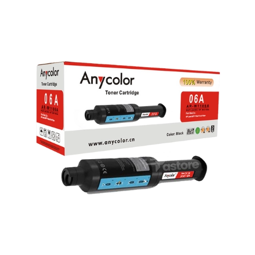 HP W1106A Toner Cartridge – Toner de remplacement original HP W1106A pour des impressions nettes et de qualité.