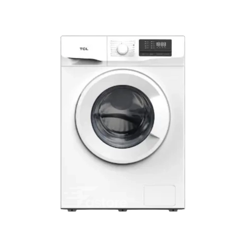 Lave-linge frontal TCL 9kg TCLWF90-G143061DA03, grande capacité, efficacité énergétique et nettoyage impeccable.
