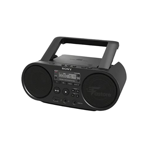 Lecteur enregistreur CD/MP3 portable Sony ZS-PS50BC EA6, son stéréo puissant