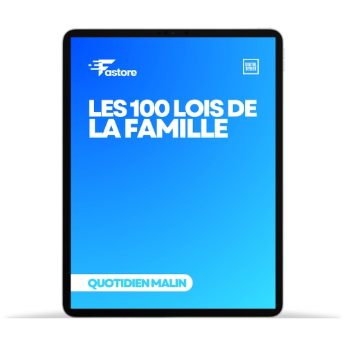 Ebook Les 100 lois de la famille épanouissement familial et harmonie sur Fastore Madagascar
