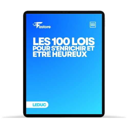 Ebook Les 100 lois pour s'enrichir et être heureux développement personnel et succès financier sur Fastore Madagascar