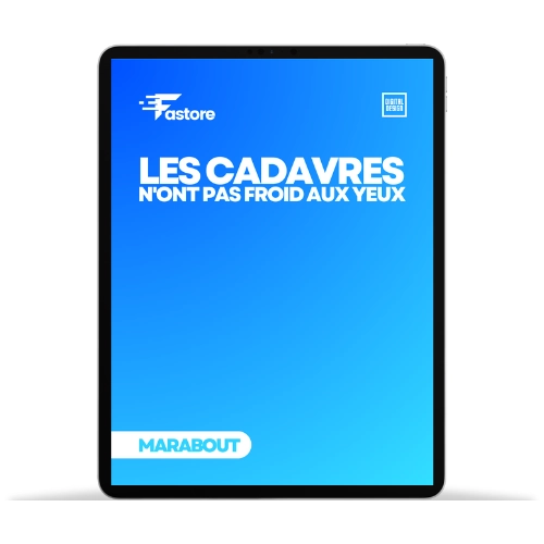 Ebook Les Cadavres n'ont pas froid aux yeux suspense et thriller sur Fastore Madagascar