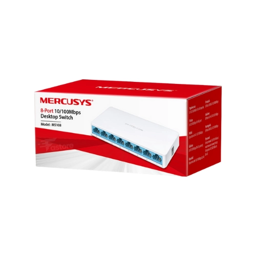 MERCUSYS Switch 8-PORT, switch Ethernet 8 ports pour une connexion réseau rapide et fiable – Fastore Madagascar.