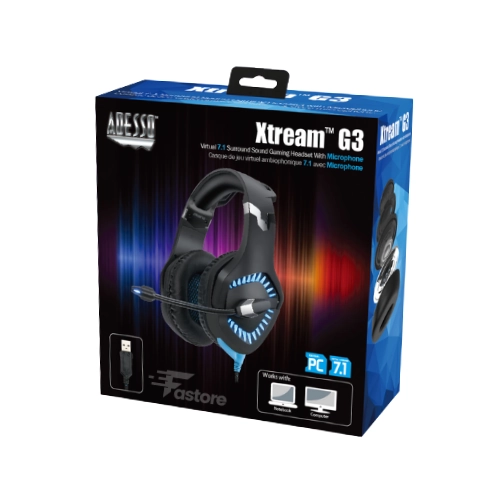 Micro Casque Filaire A500I, casque avec microphone intégré pour une qualité sonore claire et un confort prolongé – Fastore Madagascar.