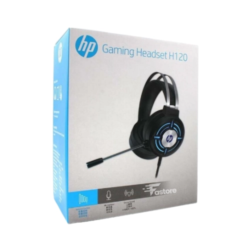 Micro Casque HP H120, casque filaire léger avec micro intégré pour appels et multimédia – Fastore Madagascar.
