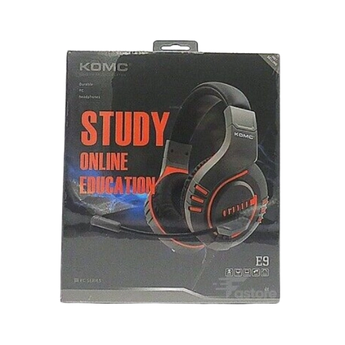 Micro casque KOMC E9 USB, audio clair et confortable pour une utilisation prolongée