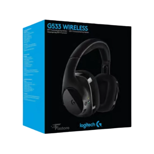 Micro Casque Logitech G533 Gaming sans fil avec son surround DTS 7.1, idéal pour une immersion totale et une communication claire en jeu – Fastore Madagascar.
