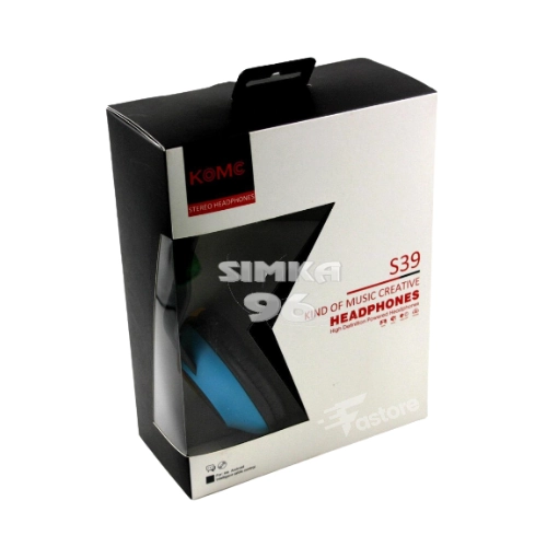 Micro-casque Jack KOMC S39 avec son stéréo clair et microphone intégré, parfait pour les jeux, appels et conférences en ligne – Fastore Madagascar.