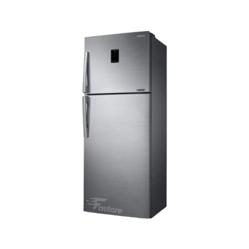 Réfrigérateur Samsung 2 portes 395L Silver, avec technologie No Frost et un design moderne et spacieux.