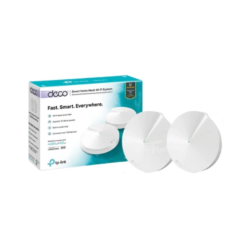 TP-LINK DECO M9 PLUS (2-PACK) système Wifi Mesh AC2200 pour une couverture Wifi haut débit - Fastore Madagascar