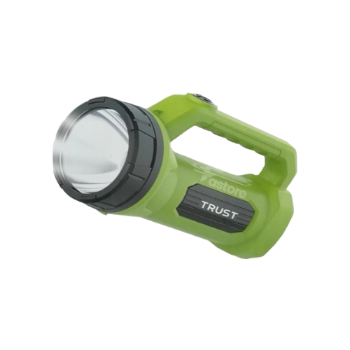 Torche rechargeable 360° Trust TRL-8111S – Torche LED rechargeable offrant un éclairage à 360°, idéale pour le camping, les pannes de courant et les activités en extérieur.