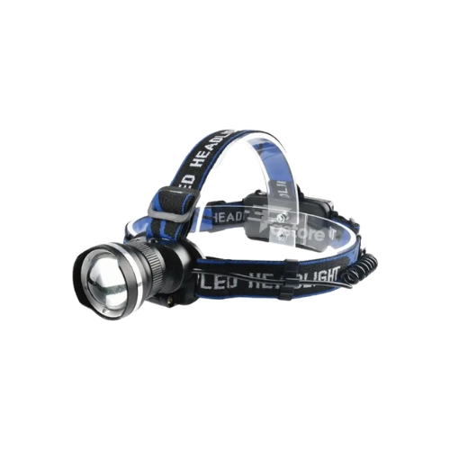 Lampe frontale rechargeable 5W LED Trust TRT-5056 – Lampe LED rechargeable avec faisceau puissant de 5W, idéale pour le camping, les randonnées, et les activités de plein air.