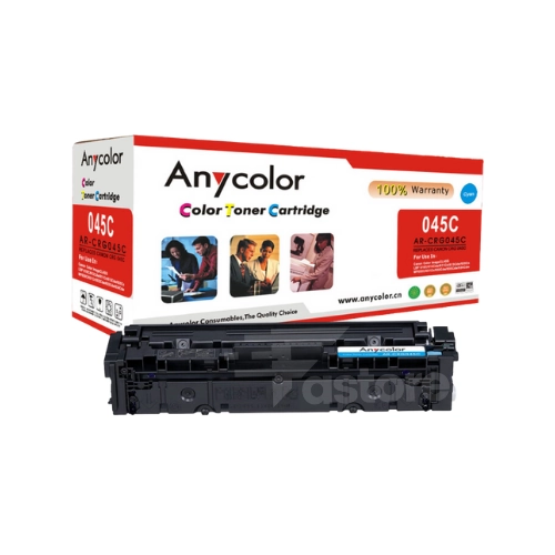 Toner Anycolor compatible Canon 045 Cyan pour imprimante laser – Consommable d'impression couleur sur Fastore Madagascar