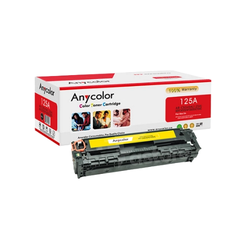 Toner Anycolor compatible HP 125A Jaune pour imprimante laser – Consommable d'impression couleur haute qualité sur Fastore Madagascar