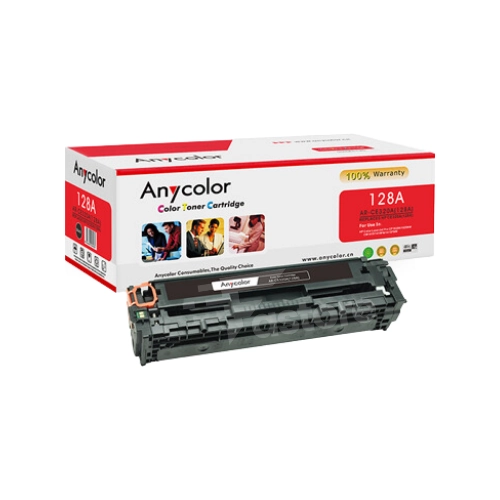 Toner Anycolor compatible HP 128A Noir pour imprimante laser – Consommable d'impression haute qualité pour des textes nets sur Fastore Madagascar
