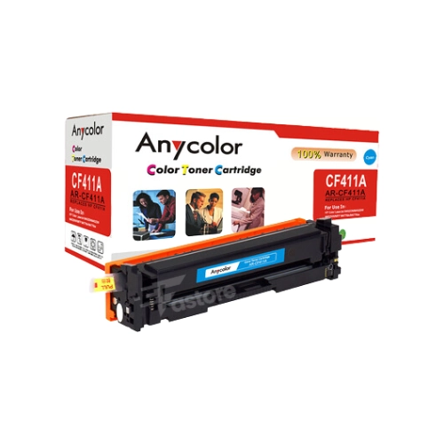 Toner Anycolor HP 202X cyan compatible avec imprimantes HP, toner haute capacité, cartouche cyan pour impression professionnelle, consomable informatique Fastore Madagascar