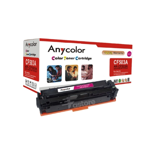 Toner Anycolor HP 202X magenta compatible avec imprimantes HP, toner haute capacité, cartouche magenta pour impression professionnelle, consommable informatique Fastore Madagascar
