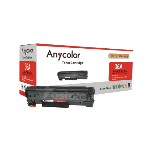 Toner compatible Anycolor HP 36A noir pour imprimante laser – cartouche de remplacement durable et performante disponible sur Fastore Madagascar