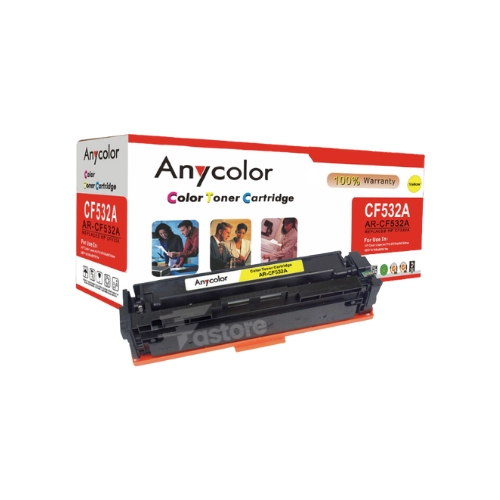 Toner Anycolor compatible pour HP 205A jaune, cartouche de toner couleur jaune de haute qualité pour des impressions vives et détaillées, consommable informatique Fastore Madagascar