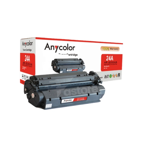 Toner Anycolor pour HP 24A compatible avec imprimantes HP, cartouche noire haute qualité pour impressions claires et nettes, consommable informatique Fastore Madagascar