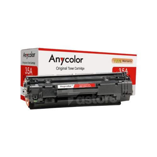 Toner Anycolor compatible HP 35A noir – Cartouche laser économique pour imprimante HP.