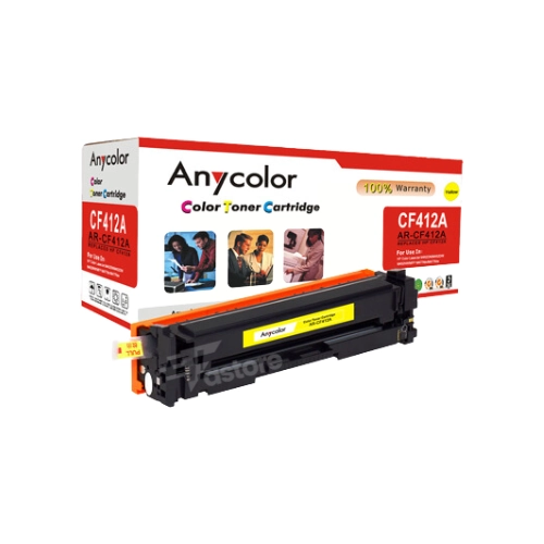Toner Anycolor compatible pour HP 410A jaune, cartouche de toner jaune de haute qualité pour des impressions vives et précises, consommable informatique Fastore Madagascar