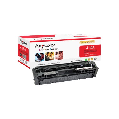 Toner jaune Anycolor compatible HP 415A – Cartouche laser couleur pour imprimantes HP, disponible sur Fastore Madagascar
