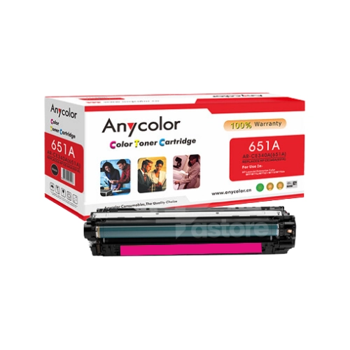 Toner Anycolor compatible pour HP 651A magenta, cartouche de toner magenta de haute qualité pour des impressions vives et détaillées, consommable informatique Fastore Madagascar