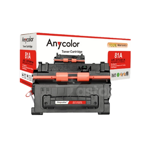 Toner Anycolor compatible pour HP 81A, cartouche noire de haute qualité pour des impressions nettes et professionnelles, consommable informatique Fastore Madagascar