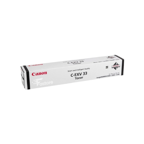 Toner Canon C-EXV 33, cartouche de toner noir pour imprimantes multifonctions Canon, haute capacité pour des impressions professionnelles de qualité.